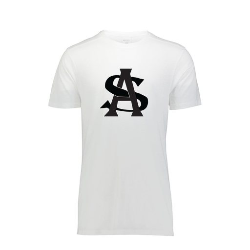 [FTSCUBWH-YS-LOGO1] Decker Youth Tri-Blend T-Shirt - Short Sleeve (Youth S, White, Logo 1)